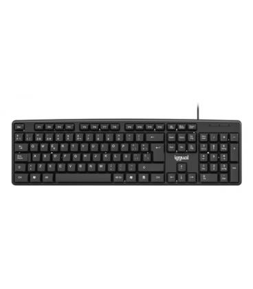 iggual Teclado USB estándar CK-STANDARD-105T negro
