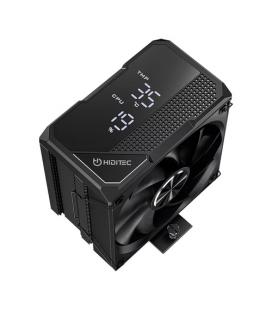 Hiditec DC20 PRO Procesador Refrigerador de aire 12 cm Negro 1 pieza(s)