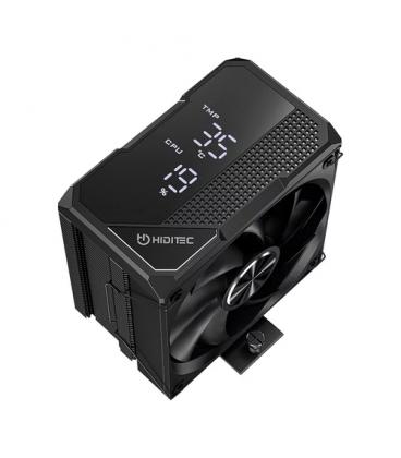 Hiditec DC20 PRO Procesador Refrigerador de aire 12 cm Negro 1 pieza(s)