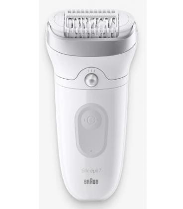 Depiladora braun silk epil skinspa7 7-081/ con batería/ 6 accesorios