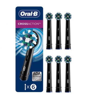 Cabezal de recambio para cepillo oral-b pro cross action/ pack 6 uds