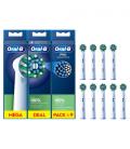 Cabezal de recambio para cepillo oral-b pro cross action/ pack 9 uds