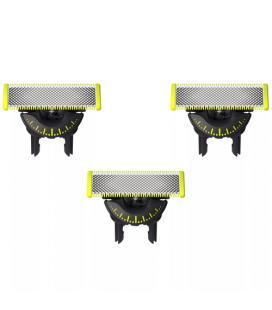 Cabezal de reemplazo para afeitadora eléctrica philips oneblade/ pack 3