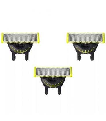 Cabezal de reemplazo para afeitadora eléctrica philips oneblade/ pack 3