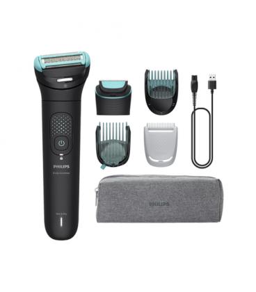 Cortabarbas philips body groomer 7000 series bg7470/15/ con batería/ 5 accesorios