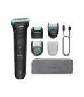 Cortabarbas philips body groomer 7000 series bg7470/15/ con batería/ 5 accesorios