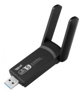 iggual Adaptador USB Wifi 1300 Mbps dual 2.4G/5G