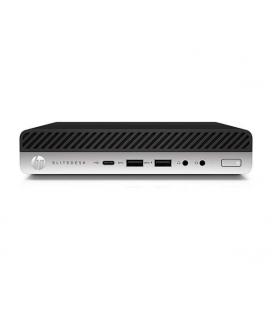 Ordenador reacondicionado mini hp elitedesk 800 g4 - i7 - 8th - 16gb - 512 gb nvme - win 11 pro - sin cable trebol - sin vga