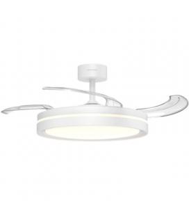Ventilador de techo grunkel skywhite42/ 30w/ 3 aspas 106cm/ 6 velocidades