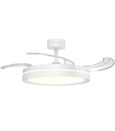 Ventilador de techo grunkel skywhite42/ 30w/ 3 aspas 106cm/ 6 velocidades