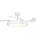 Ventilador de techo grunkel skywhite42/ 30w/ 3 aspas 106cm/ 6 velocidades