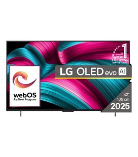 LG OLED evo AI OLED42C51LA Televisor 106,7 cm (42") 4K Ultra HD Smart TV Wifi Negro
