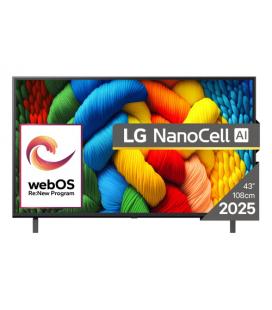 LG NanoCell 43NANO80A3B Televisor 109,2 cm (43") 4K Ultra HD Smart TV Wifi Negro