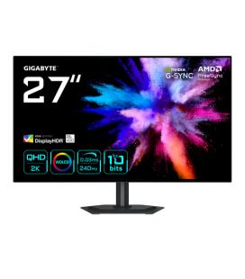 GIGABYTE GO27Q24G Monitor Gaming OLED 27” 2K QHD - 2560 x 1440, 240Hz, 0.03ms, 275 cd/m², FreeSync Premium, G-Sync Compatible, H