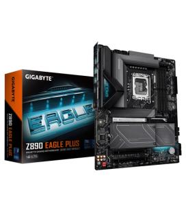 GIGABYTE Z890 EAGLE PLUS Placa Base – Compatible con procesadores Intel Core Ultra (Serie 2), VRM de 14+1+2 fases, hasta 9466 MH