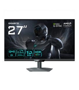 GIGABYTE G27Q20 Monitor Gaming 27” QHD - 2560 x 1440, 200Hz, 0.5ms, Compatible con G-Sync, FreeSync Premium, HDR10, HDMI 2.0, Di