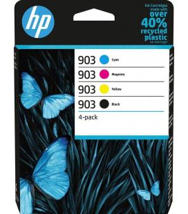 Multipack cartuchos tinta hp officejet pro 6900 - 903 negro cian magenta amarillo