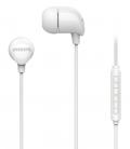 Auriculares intrauditivos philips tae2146wt/ con micrófono/ usb tipo-c/ blancos