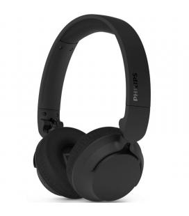 Auriculares inalámbricos philips tah4500bk/ con micrófono/ bluetooth/ negros