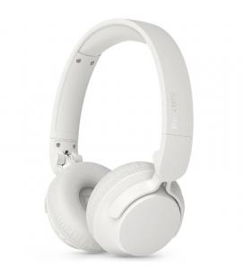 Auriculares inalámbricos philips tah4500wt/ con micrófono/ bluetooth/ blancos