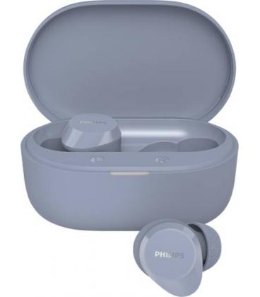 Auriculares bluetooth philips tat1300lb con estuche de carga/ autonomía 6h/ azules