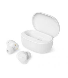 Auriculares bluetooth philips tat1300wt con estuche de carga/ autonomía 6h/ blancos