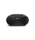 Radio cd philips taz2000b/ 3w rms/ con cable/ con pilas/ negra