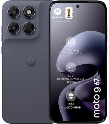 Motorola moto g67 17,3 cm (6.8") Ranura híbrida Dual SIM Android 16.0 5G USB Tipo C 4 GB 256 GB 5200 mAh Gris