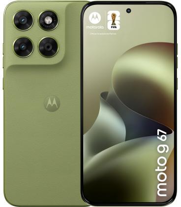 Motorola moto g67 17,3 cm (6.8") Ranura híbrida Dual SIM Android 16.0 5G USB Tipo C 4 GB 256 GB 5200 mAh Verde