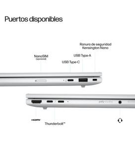 Portátil hp elitebook 8 g1i d93wdet intel core ultra 7-256v/ 16gb/ 512gb ssd/ 14'/ win11 pro