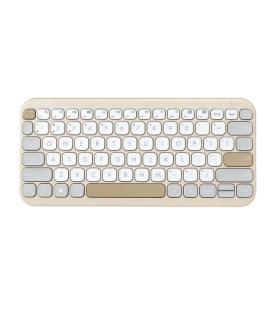 Teclado inalámbrico asus marshmallow kw100/ beige