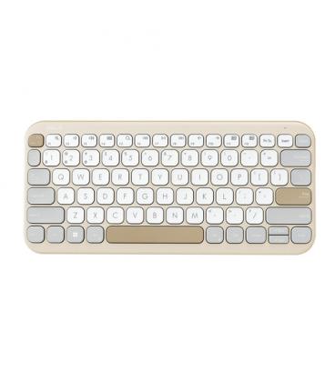 Teclado inalámbrico asus marshmallow kw100/ beige