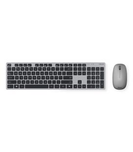 Teclado y ratón inalámbricos asus w5000 wireless/ gris