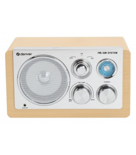 RADIO DENVER DE DISEÑO MODERNO BEIGE