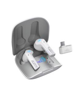 Auriculares gaming asus rog cetra true wireless speednova inalambrico blanco