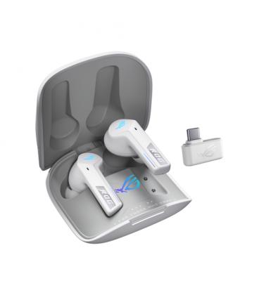 Auriculares gaming asus rog cetra true wireless speednova inalambrico blanco