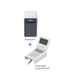 Impresora de etiquetas y tickets brother td - 2125n termica directa - 32mb ram - usb - red + patdu001