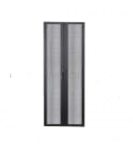 Puerta doble hoja phasak para rack suelo 19 pulgadas 47u