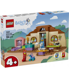 Lego escuela con rusty y bluey