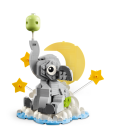 Lego bebé elefante en el cielo