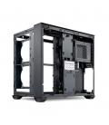 Caja ordenador gaming lian li o11 air mini atx cristal templado negro