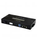 Borrador de disco duro hdd - ssd startech 4 bahias