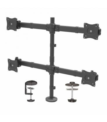 Soporte mesa startech vesa hasta 27 100x100mm max 32kg brazo cuadruple
