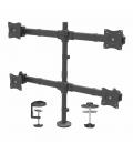 Soporte mesa startech vesa hasta 27 100x100mm max 32kg brazo cuadruple