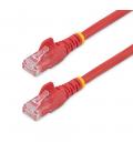Cable de red startech latiguillo rj45 utp cat6 1.5m rojo