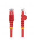 Cable de red startech latiguillo rj45 utp cat6 1.5m rojo
