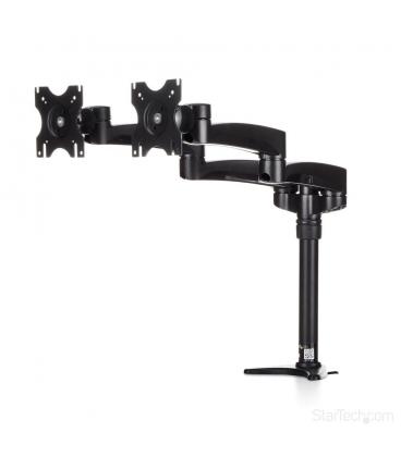 Soporte mesa startech vesa hasta 24 pulgadas 100x100mm max 13.6kg