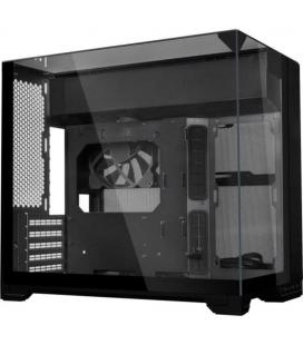 Caja ordenador gaming lian li o11 vision - m matx cristal templado negra