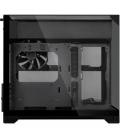 Caja ordenador gaming lian li o11 vision - m matx cristal templado negra