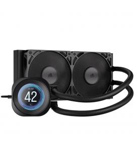 Kit refrigeracion liquida corsair nautilus rs lcd 240 2x 120mm negro